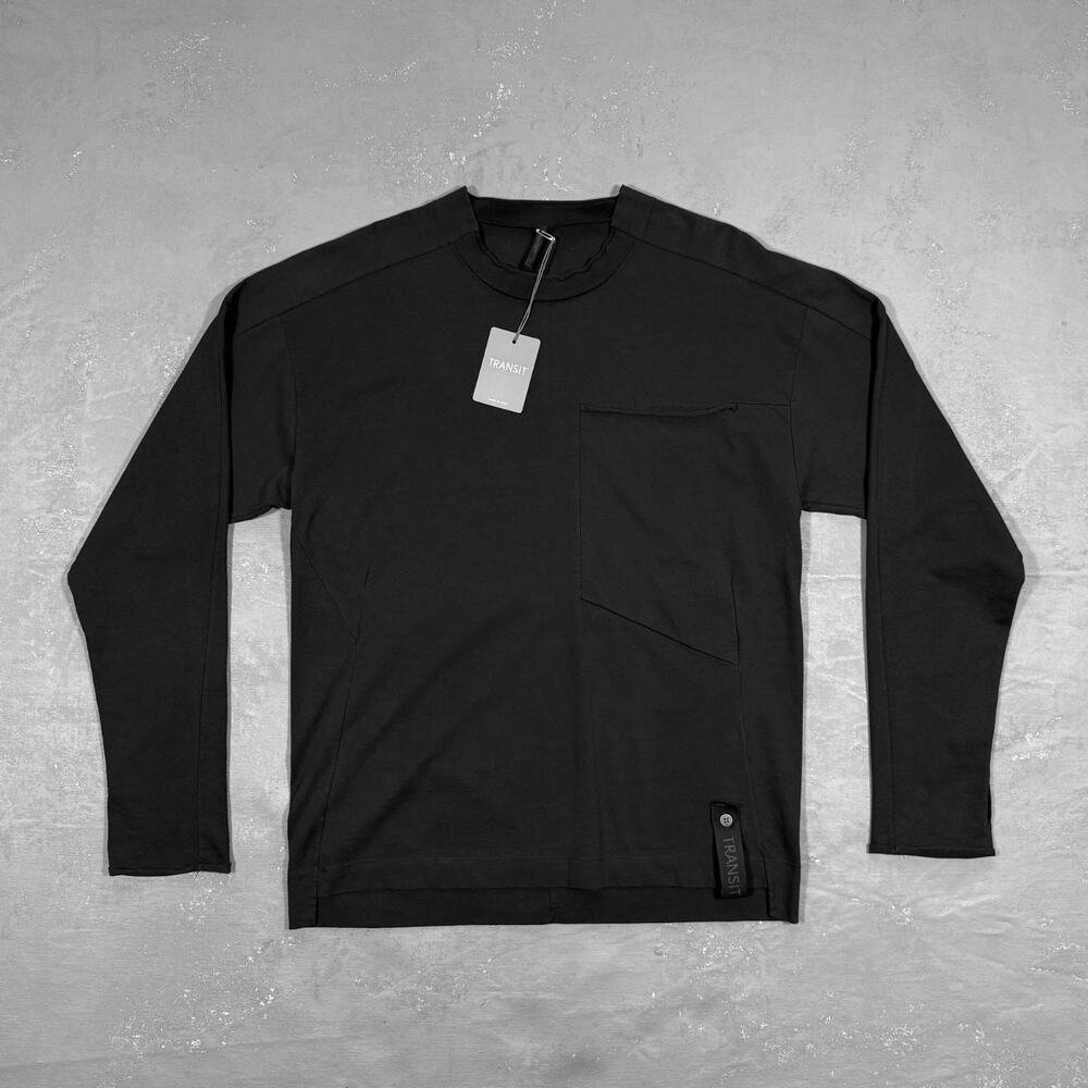 NWT TRANSIT Heavyweight Cotton Jersey Long Sleeve T-shirt Men's Large